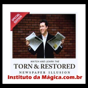 Torn & Restored - Coletânea Jornal Rasgado e reconstituído ***FRETE GRÁTIS***
