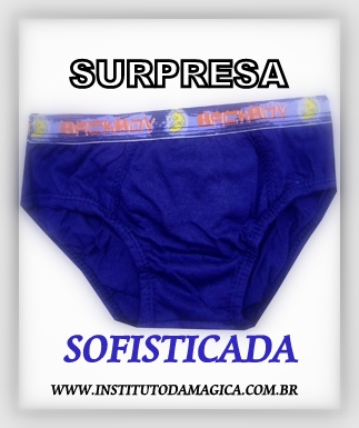 SURPRESA SOFISTICADA (Cueca ou Calcinha)