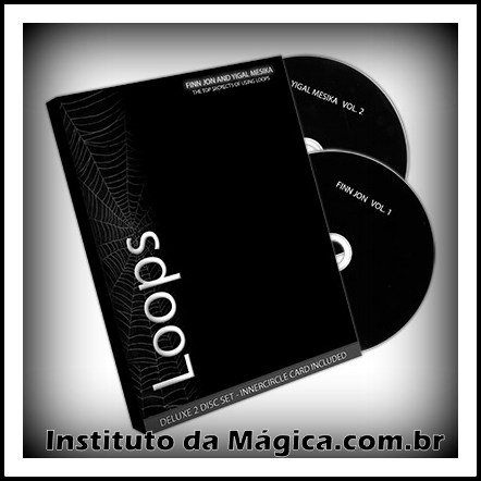 DVD - LOOPS by Yigal Mesika and Finn Jon - Vol 1&2 ***FRETE GRÁTIS***