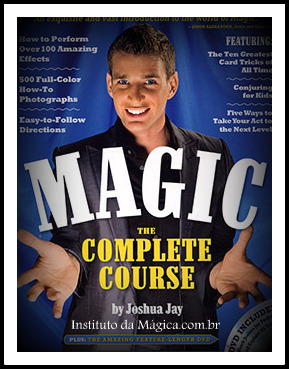 The Complete Course by Joshua Jay (Curso Completo de Mágica) + Baralho Bicycle + Tapete Close-Up Grátis!