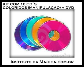 KIT CD´S para manipulação + DVD "Extreme CD Manipulation" Grátis