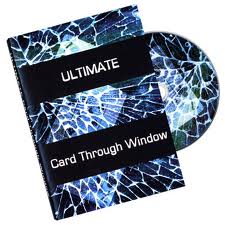 CARTA QUE ATRAVESSA A VIDRAÇA - The Ultimate Card Through Window ***FRETE GRÁTIS***