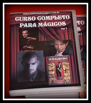 Curso de Mágicas Completo Dublado - "DVD´s Avulsos" ***FRETE GRÁTIS***