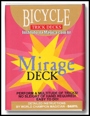 Baralho Mirage Bicycle - Baralho Especial para Forces