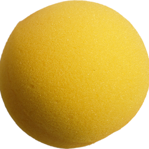 Bola de Esponja Super Soft 4" Amarela by Gosh