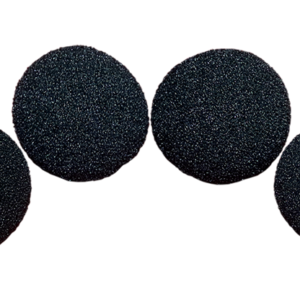 Bolas de Esponja Super Soft 2" Preta by Gosh
