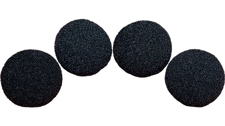 Bolas de Esponja Super Soft 2" Preta by Gosh