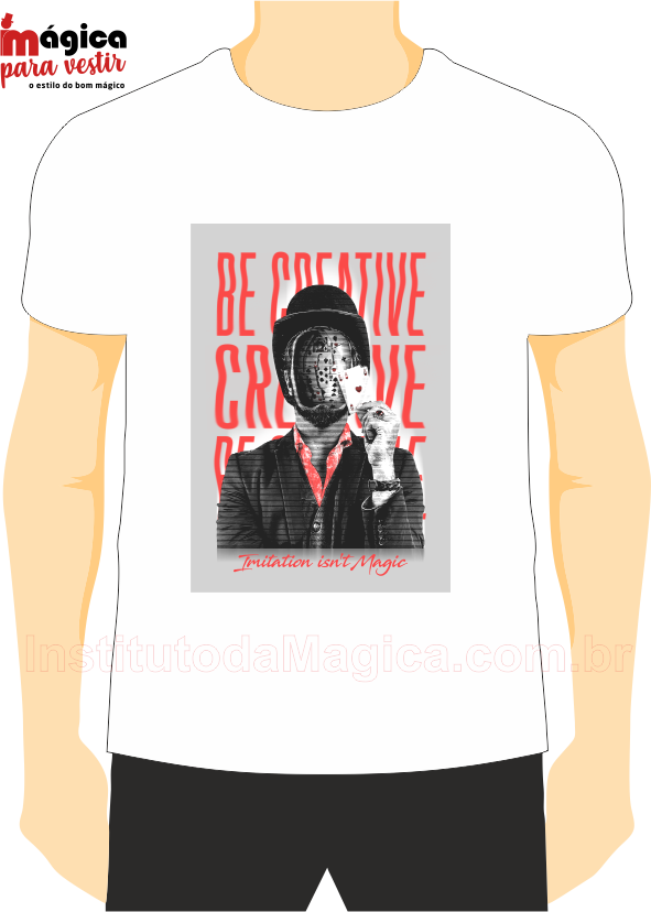 Camiseta Be Creative - Imagem 2