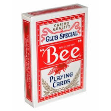 Baralho BEE Standard Index Vermelho