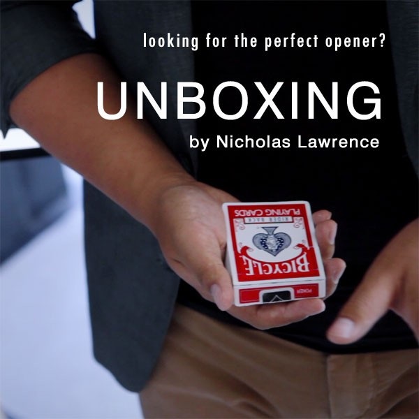 Unboxing by Nicholas Lawrence (Blue)